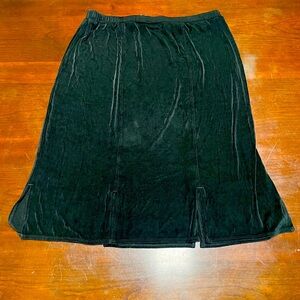 Chicos Travelers Black Skirt